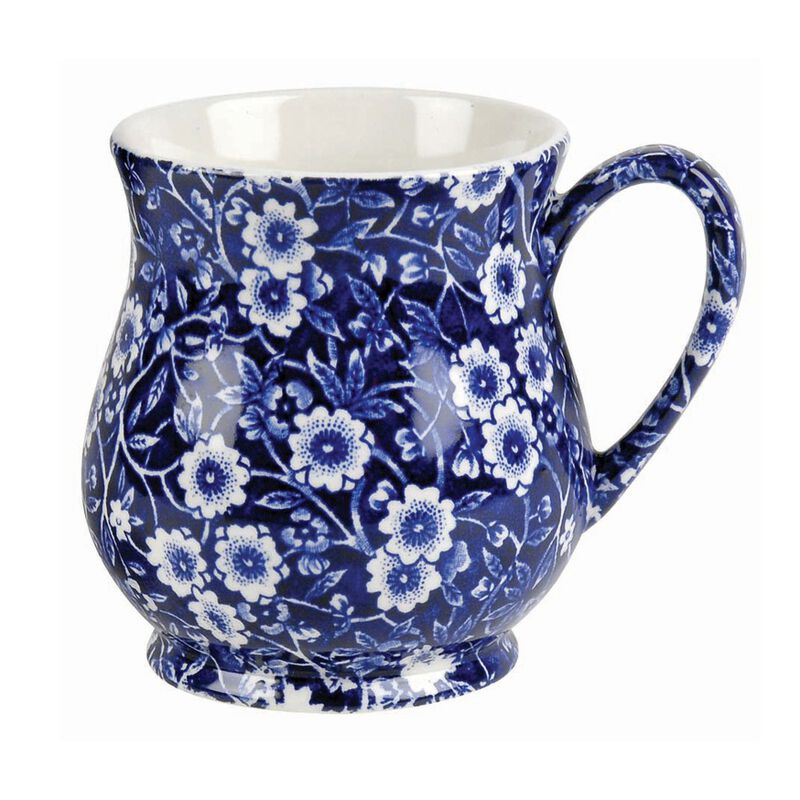 Burleigh Blue Calico Sandringham Mug 284ml image number 0
